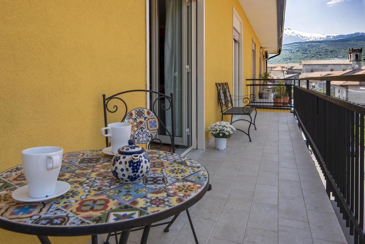Etna Sicilian House Apartment Linguaglossa Bagian luar foto